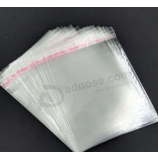 Cheap Custom Self Adhesive Transparent Plastic Bag with your logo