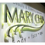 Custom Stainless Steel LED Letters with Acrylic  Advertising Sign