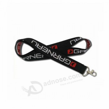 Custom wholesale Polyester breakaway personalized Lanyard, Ribbon with Plastic Attachment with your logo