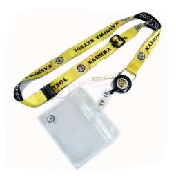 Custom personalized Printed Retractable Lanyards with ID Card/Badge holders