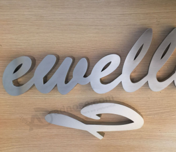 공장 도매 벽 장식 금속 3D 편지