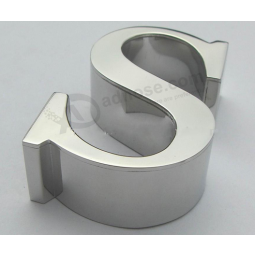 Silver Color Decorative Metal Alphabet Letter Sign