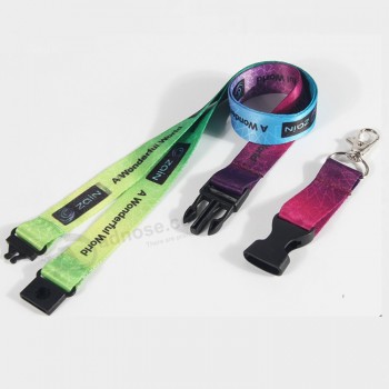 Discount custom personalized breakaway lanyards for badge holders with your logo