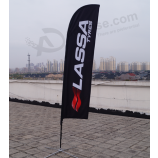 China Swooper Flag Lieferanten Großhandel Feder Werbung Fahnen