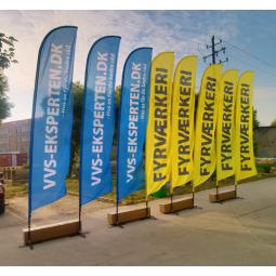 Wholesale Custom Swooper Flags & Beach Feather Flags with any size