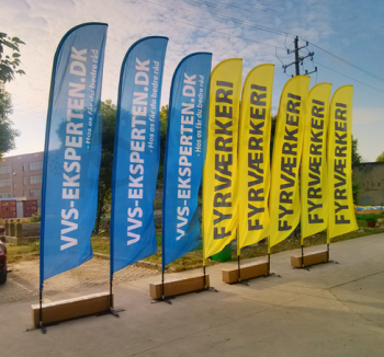 Wholesale Custom Swooper Flags & Beach Feather Flags with any size