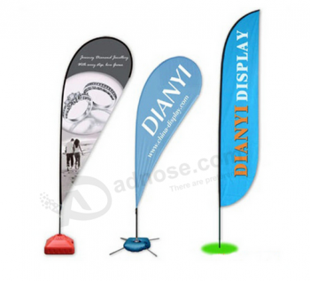 Wholesale Custom Size Cheap Outdoor Beach Flag with high quality and any size