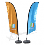 Banderas de swooper de la venta caliente que hacen publicidad de banderas de la bandera