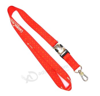 Wholesale Custom cheap breakaway personalized lanyard for badge holders with your logo