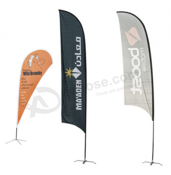 пользовательские флагов ткани swooper флаг дешевая оптовая продажа