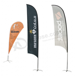 Custom Fabric Flags Swooper Flag Cheap Wholesale with any size