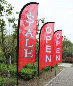 Promotional Feather Flags Advertising Flags Wholesale with high quality and any size