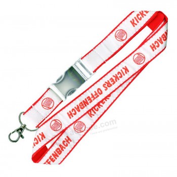 Custom retractable badge holders personalized lanyard with logo for sale