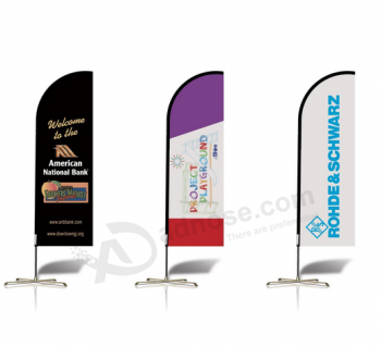 Hot sale Custom Printing Outdoor Feather Flags Manufacturer with high quality and any size