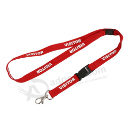 Cheap Promotional nylon Fabric custom neck lanyards
