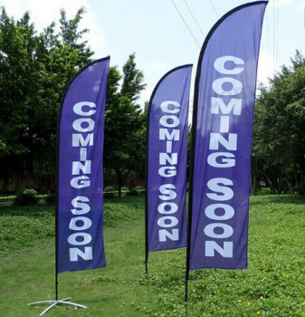 Double Side Printed Swooper Flag Custom Flags for Sale with high quality and any size