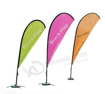 Customized Sail Flags Beach Flag Wholesale with high quality and any size