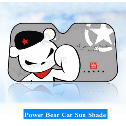 Printed Cartoon Car Windshield Cover for Sun