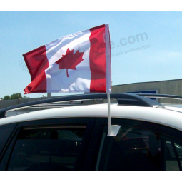 Cheap Promotion Polyester Country Car Window Flag