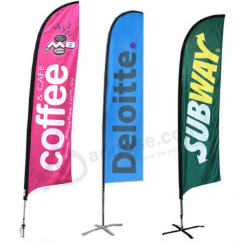 Feather Flag Banners Wholesale Swooper flags Factory with high quality and any size