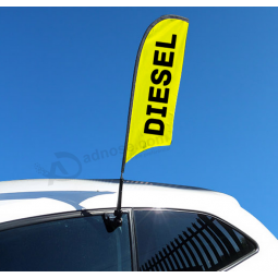 High Quality Car Window Advertising Flags for Businesses with high quality and any size