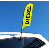 Hochwertige Autofenster Werbeflaggen für Unternehmen