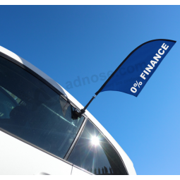 Personalised Flag Printing Car Window Feather Flags Factory with high quality and any size with high quality and any size
