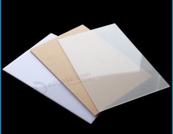 Resistant To Various Chemicals Salmon Cast Acrylic Board For Acoustic Panel Of The Expressway High-Speed Rail
