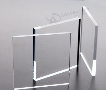 Advertising clear acrylic sheet white board sign board with high quality