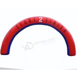Evento al aire libre publicidad barata inflable arco personalizado