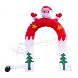 горячая оксфорд надувная рождественская елка Санта-Клауса для продажи