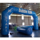 Custome pvc/Arco gonfiabile oxford, arco a bolle blu