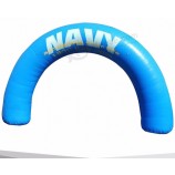 Arco gonfiabile blu di buona qualità all'aperto, arco gonfiabile economico