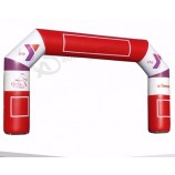 Publicidad puerta de arco de entrada inflable para la venta