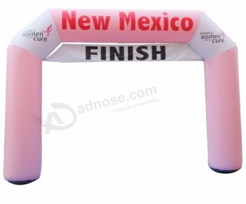 Impresión personalizada pvc arco inflable con soplador