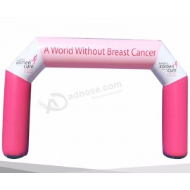 Hot selling pink inflatable archway inflatable wedding arches