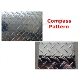 Wholesale customized high quality aluminum alloy tread diamond checker plate sheet for floor plates