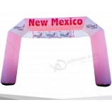 Publicidad inflable de la puerta del arco en forma personalizada
