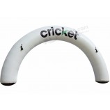 Arc gonflable, publicité privée en pvc bon marché