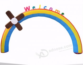 Arco inflable, forma de arco inflable personalizada para la fiesta