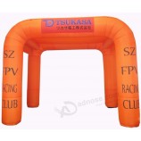Carpa hinchable, tienda inflable de exposición con pierna para la venta