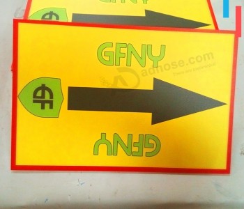 Wholesale customized outodoor printing poster display plastic for sale advertising sign boards