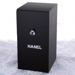 Zwarte pLastic acryL borsteLhouder organisatoren China fabrikant