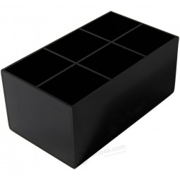 Nieuwe zwarte acryL Make-up borsteLhouder organizer
