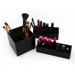 Makeup Brush Holder Organizer Acrylic Cosmetics Brushes Storage