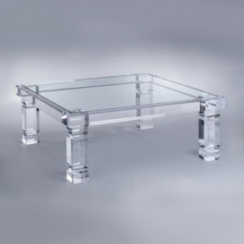 長方形アドリアンアクリルダイニングテーブル