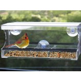 CLear window bird feeder scoirreL proof aLL'ingroSso 