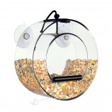 Tire Shape Round Clear Acrylic Window Bird Feeder Wholesale 