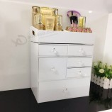 White Acrylic Make up Organizer Cheap Wholesale 