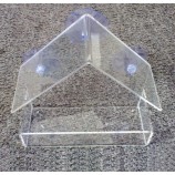 Hanging Clear Large Acrylic Window Bird Feeder Wholesale 